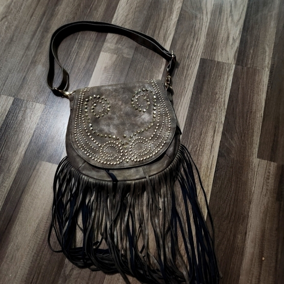 Boutique Handbags - Rodeo/ Cowboy/ Western brown and gold fridge purse Boutique
